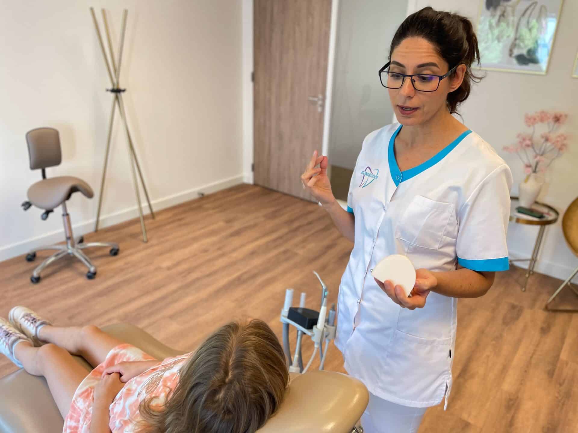 Mondschoon. mondhygiene kinderen